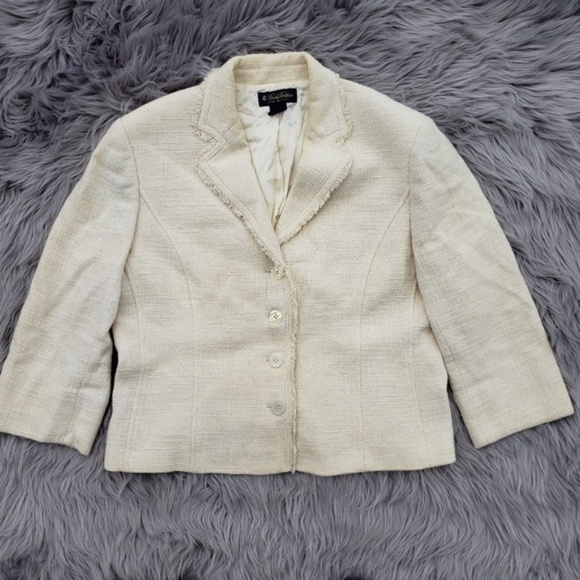 Brooks Brothers Tweed Blazer size 14 - Picture 1 of 3
